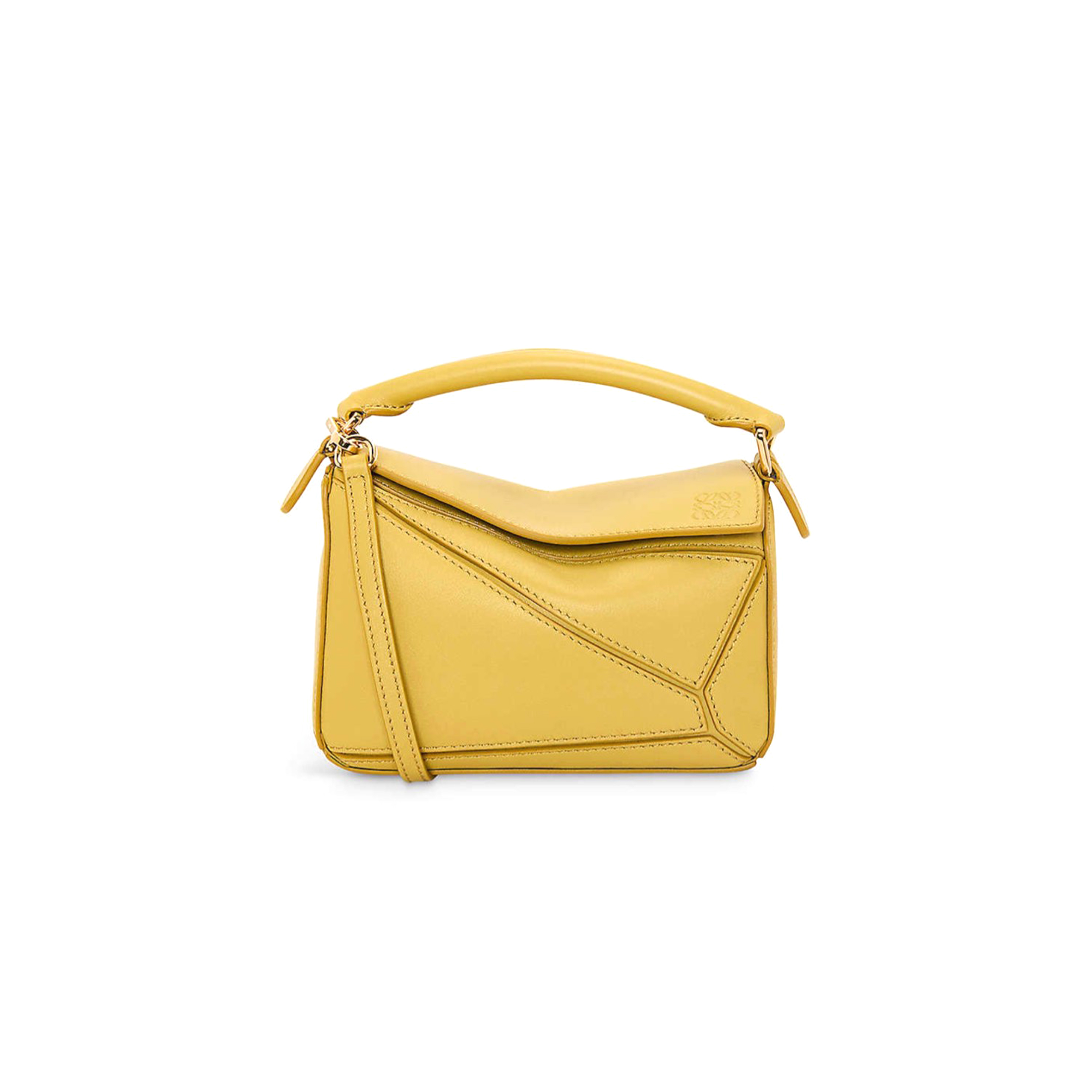 LOEWE MINI PUZZLE EDGE BAG IN CLASSIC CALFSKIN 061838-6 (18*12.5*8cm)